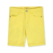 Dreamstar Girls' Twill Bermuda Shorts - true yellow, 4 (Little Girls)